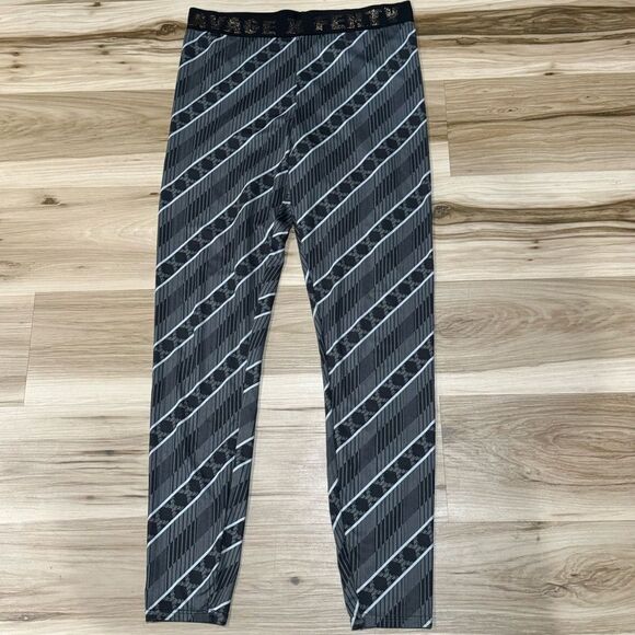 Savage X Fenty Jersey Leggings Grey Black Women’s XL - Picture 2 of 3